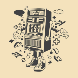 Slot Machine Illustration